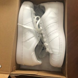 New in box adidas superstar sneakers